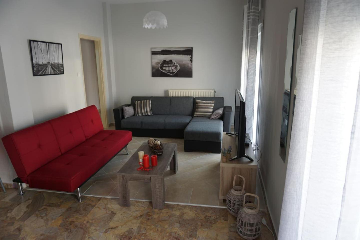 Seaside Family Apartment In Paralia Dionisiou Exterior foto